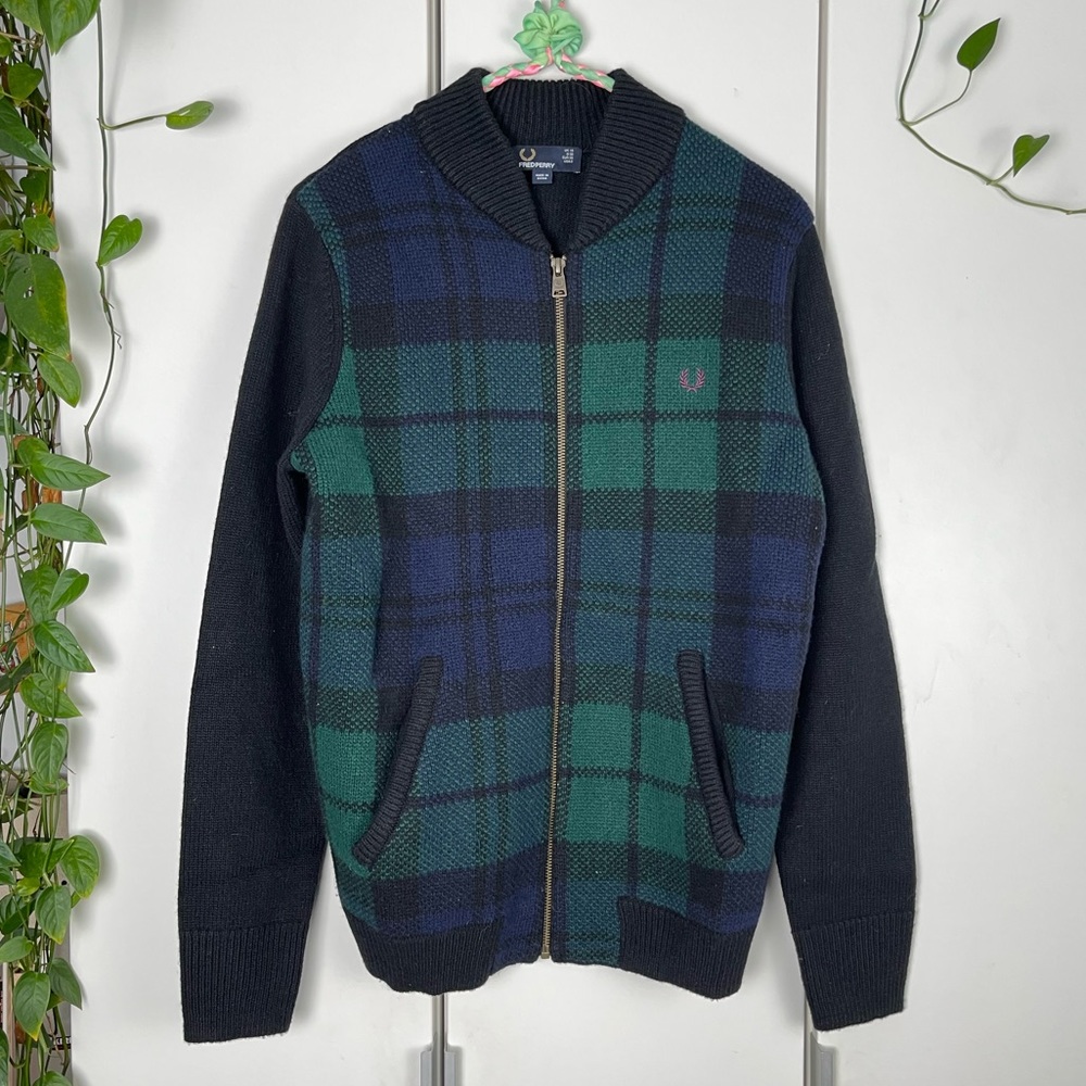 Fred Perry Zip-up Sweater